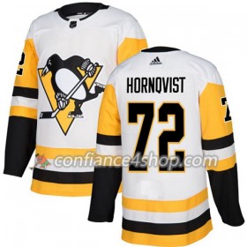 Adidas Maillot de Hockey Pittsburgh Penguins Patric Hornqvist 72 2017-2018 Blanc Authentic - Homme